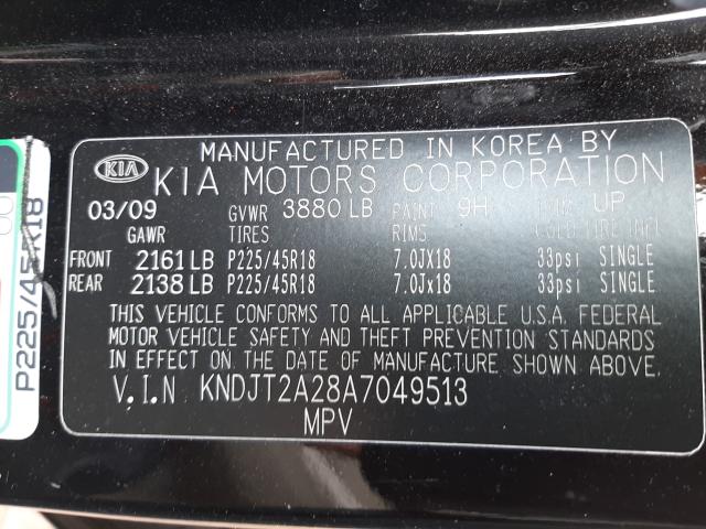 Photo 9 VIN: KNDJT2A28A7049513 - KIA SOUL + 