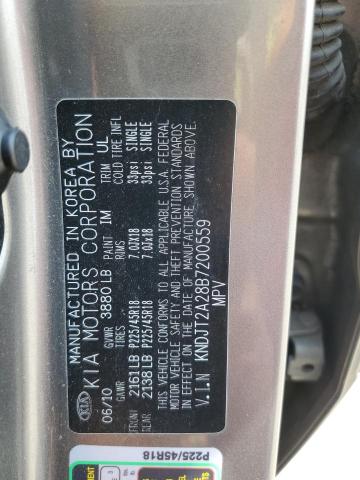 Photo 12 VIN: KNDJT2A28B7200559 - KIA SOUL 