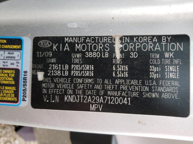 Photo 12 VIN: KNDJT2A29A7120041 - KIA SOUL + 