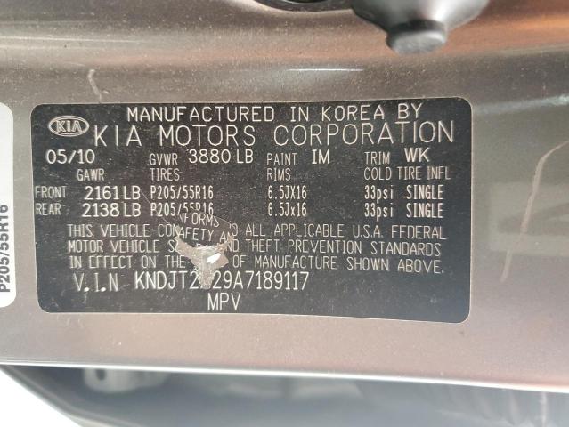 Photo 12 VIN: KNDJT2A29A7189117 - KIA SOUL 