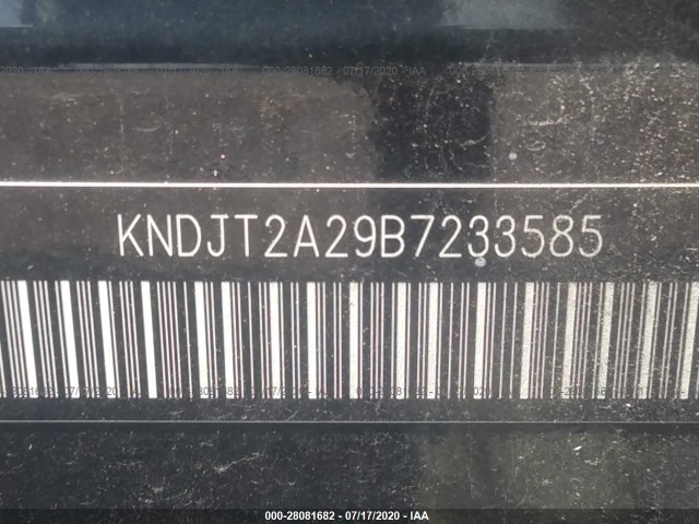 Photo 8 VIN: KNDJT2A29B7233585 - KIA SOUL 