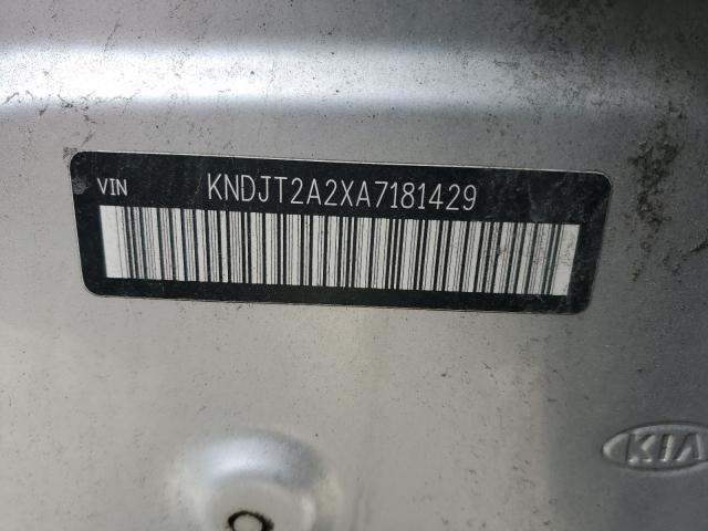 Photo 9 VIN: KNDJT2A2XA7181429 - KIA SOUL + 