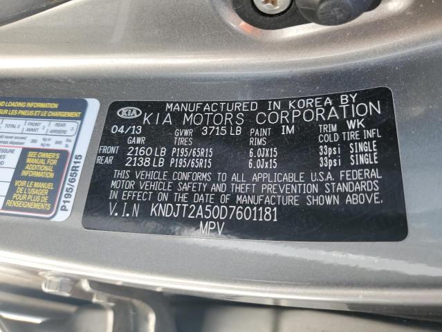 Photo 12 VIN: KNDJT2A50D7601181 - KIA SOUL 