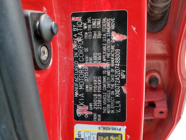 Photo 11 VIN: KNDJT2A52D7488009 - KIA SOUL 