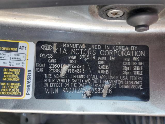 Photo 12 VIN: KNDJT2A52D7585646 - KIA SOUL 