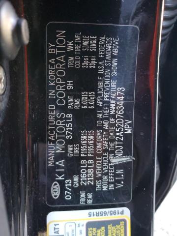 Photo 11 VIN: KNDJT2A52D7634473 - KIA SOUL 