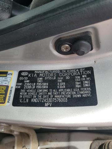 Photo 11 VIN: KNDJT2A53D7576003 - KIA SOUL 