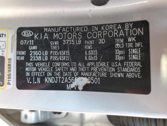 Photo 11 VIN: KNDJT2A56C7356501 - KIA SOUL 