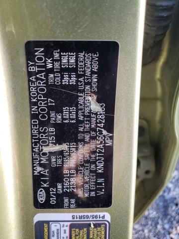 Photo 9 VIN: KNDJT2A56C7428183 - KIA SOUL 