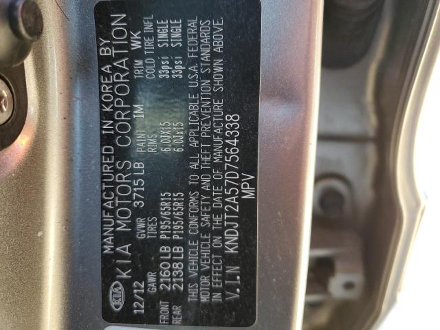 Photo 11 VIN: KNDJT2A57D7564338 - KIA SOUL 