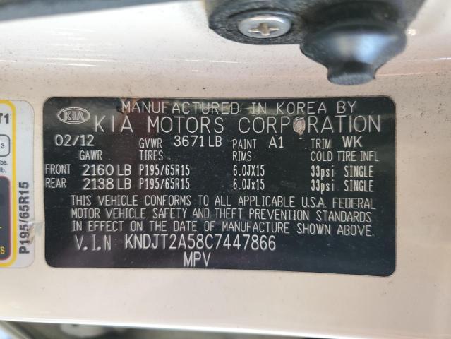 Photo 11 VIN: KNDJT2A58C7447866 - KIA SOUL 