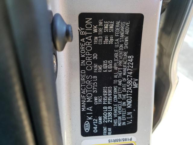 Photo 11 VIN: KNDJT2A58C7472248 - KIA SOUL 