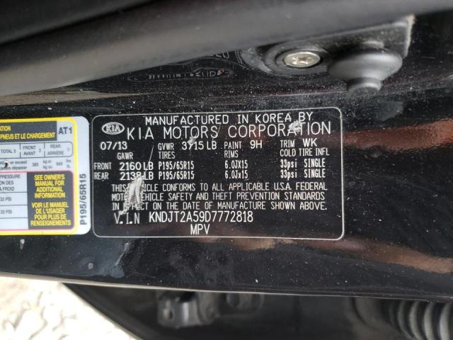 Photo 9 VIN: KNDJT2A59D7772818 - KIA SOUL 