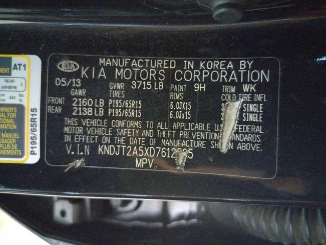 Photo 11 VIN: KNDJT2A5XD7612835 - KIA SOUL 