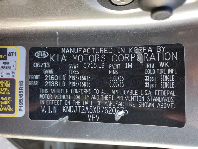 Photo 11 VIN: KNDJT2A5XD7620675 - KIA SOUL 