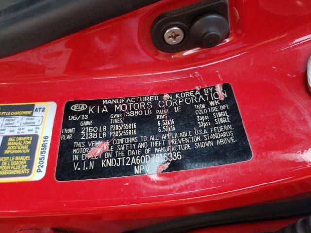 Photo 9 VIN: KNDJT2A60D7616336 - KIA SOUL + 