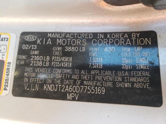 Photo 9 VIN: KNDJT2A60D7755169 - KIA SOUL + 