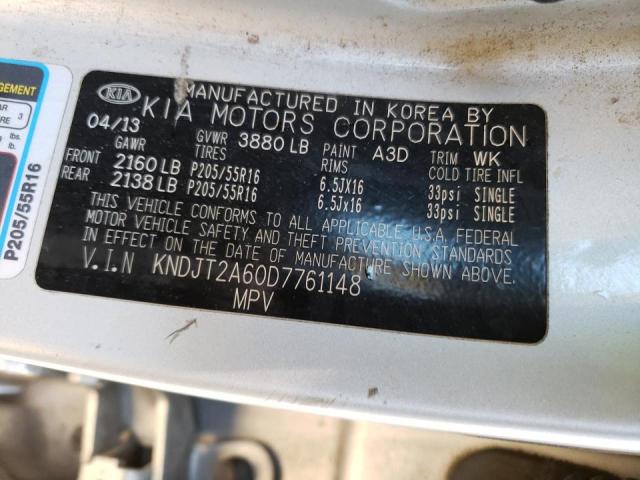 Photo 11 VIN: KNDJT2A60D7761148 - KIA SOUL + 