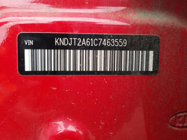 Photo 9 VIN: KNDJT2A61C7463559 - KIA SOUL 