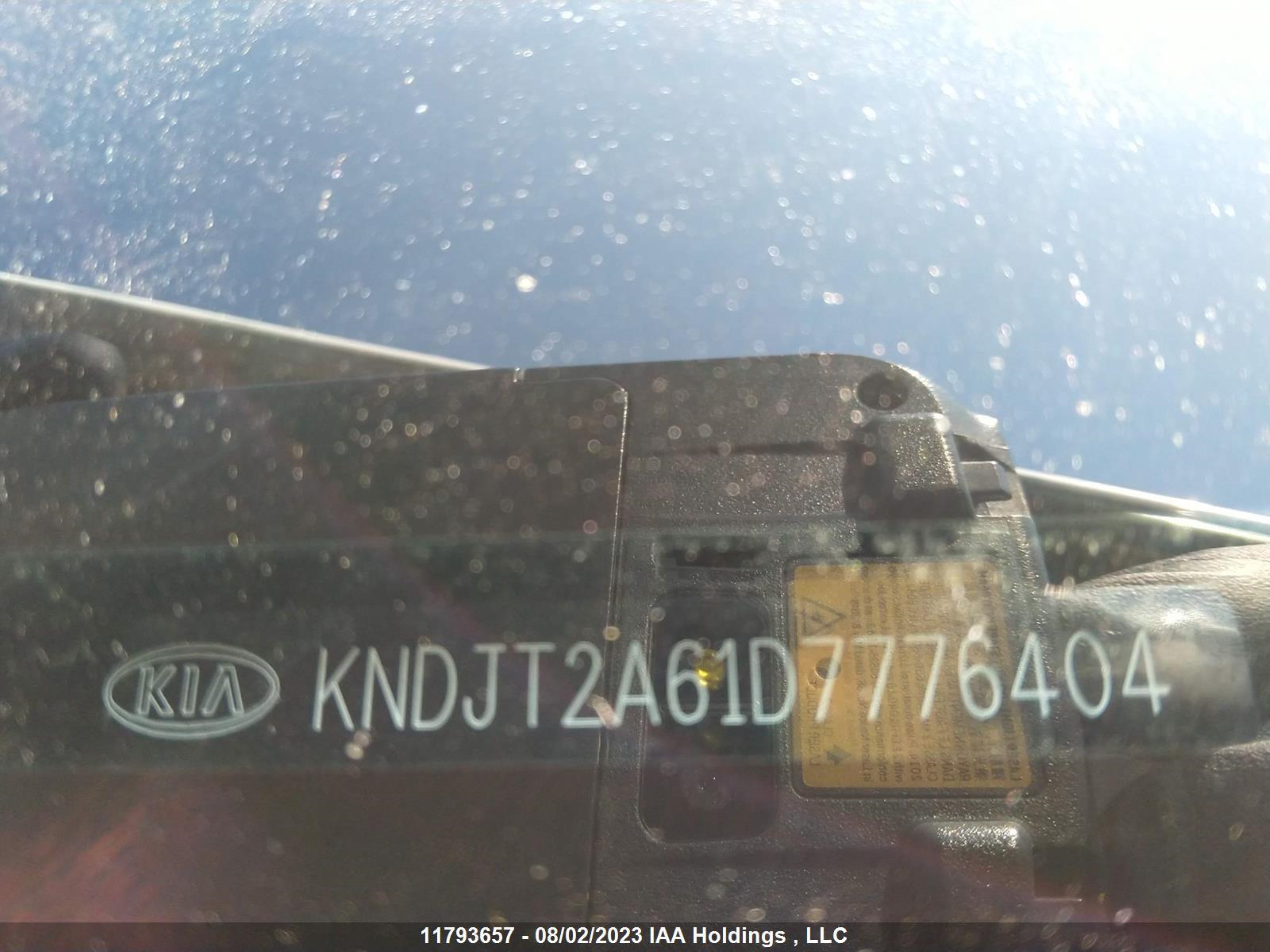 Photo 8 VIN: KNDJT2A61D7776404 - KIA SOUL 