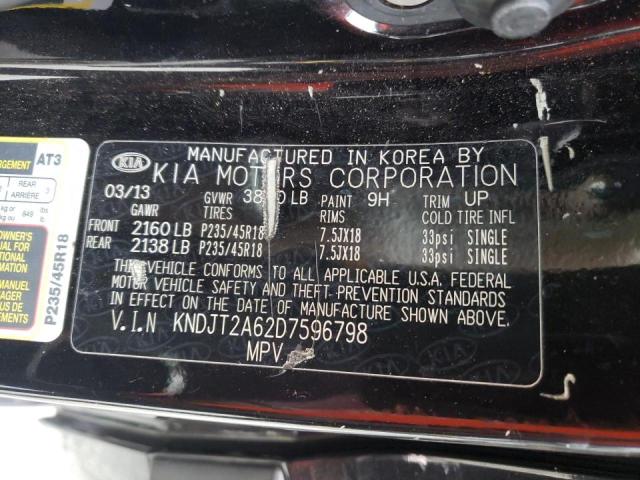 Photo 9 VIN: KNDJT2A62D7596798 - KIA SOUL + 