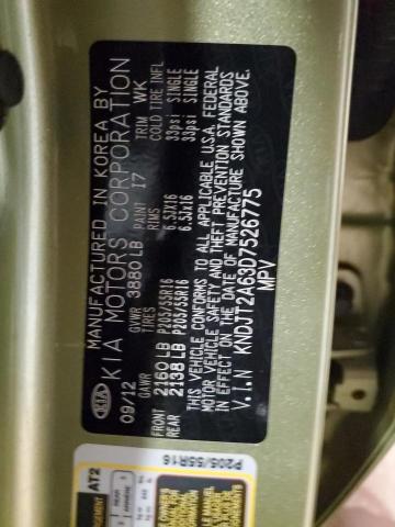 Photo 12 VIN: KNDJT2A63D7526775 - KIA SOUL + 