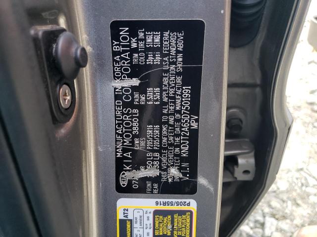 Photo 13 VIN: KNDJT2A65D7501991 - KIA SOUL 