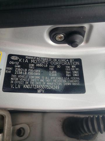 Photo 9 VIN: KNDJT2A65D7524249 - KIA SOUL + 