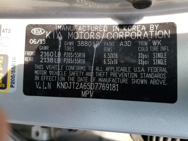 Photo 11 VIN: KNDJT2A65D7769181 - KIA SOUL 