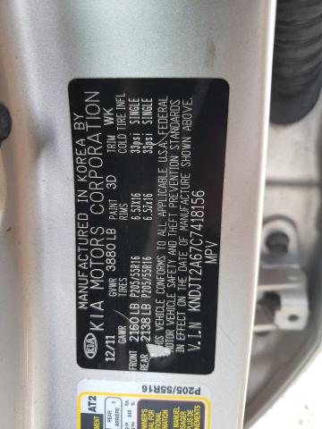 Photo 13 VIN: KNDJT2A67C7418156 - KIA SOUL + 