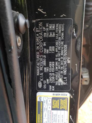 Photo 11 VIN: KNDJT2A67D7609108 - KIA SOUL 