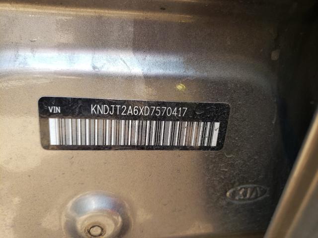 Photo 9 VIN: KNDJT2A6XD7570417 - KIA SOUL + 