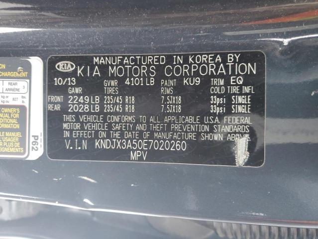 Photo 11 VIN: KNDJX3A50E7020260 - KIA SOUL 