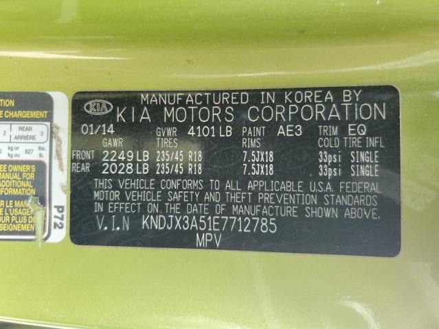 Photo 12 VIN: KNDJX3A51E7712785 - KIA SOUL ! 