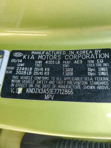 Photo 9 VIN: KNDJX3A51E7712866 - KIA SOUL ! 