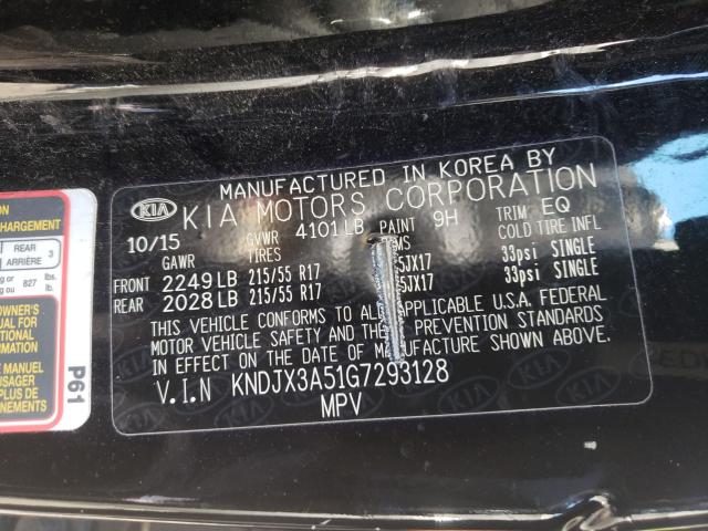 Photo 9 VIN: KNDJX3A51G7293128 - KIA SOUL ! 