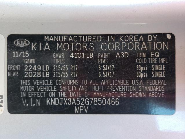 Photo 9 VIN: KNDJX3A52G7850466 - KIA SOUL ! 