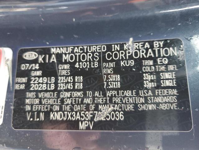 Photo 11 VIN: KNDJX3A53F7125036 - KIA SOUL 