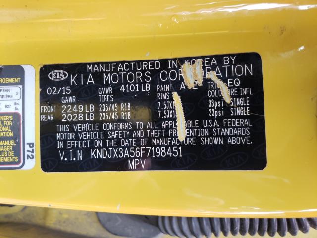 Photo 9 VIN: KNDJX3A56F7198451 - KIA SOUL ! 