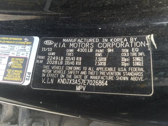 Photo 9 VIN: KNDJX3A57E7026864 - KIA SOUL ! 