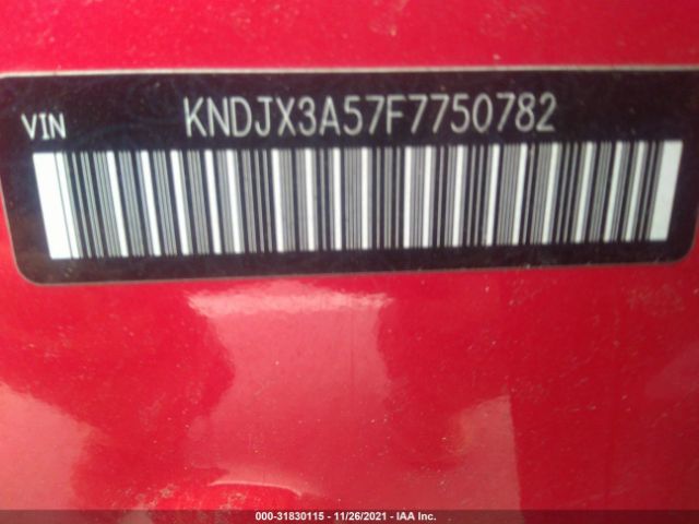 Photo 8 VIN: KNDJX3A57F7750782 - KIA SOUL 