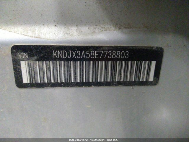 Photo 8 VIN: KNDJX3A58E7738803 - KIA SOUL 