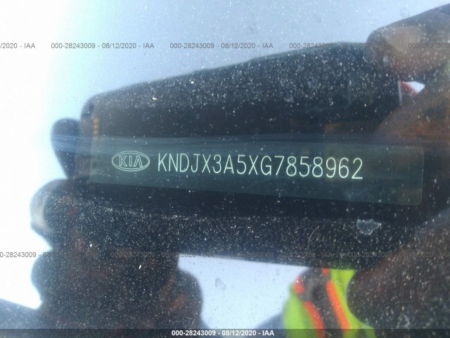 Photo 8 VIN: KNDJX3A5XG7858962 - KIA SOUL 