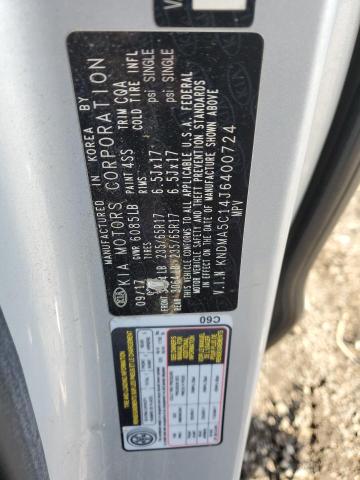 Photo 12 VIN: KNDMA5C14J6400724 - KIA SEDONA L 