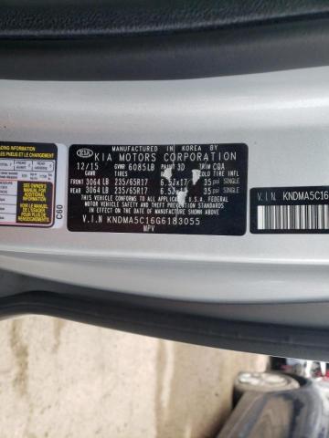 Photo 12 VIN: KNDMA5C16G6183055 - KIA SEDONA L 