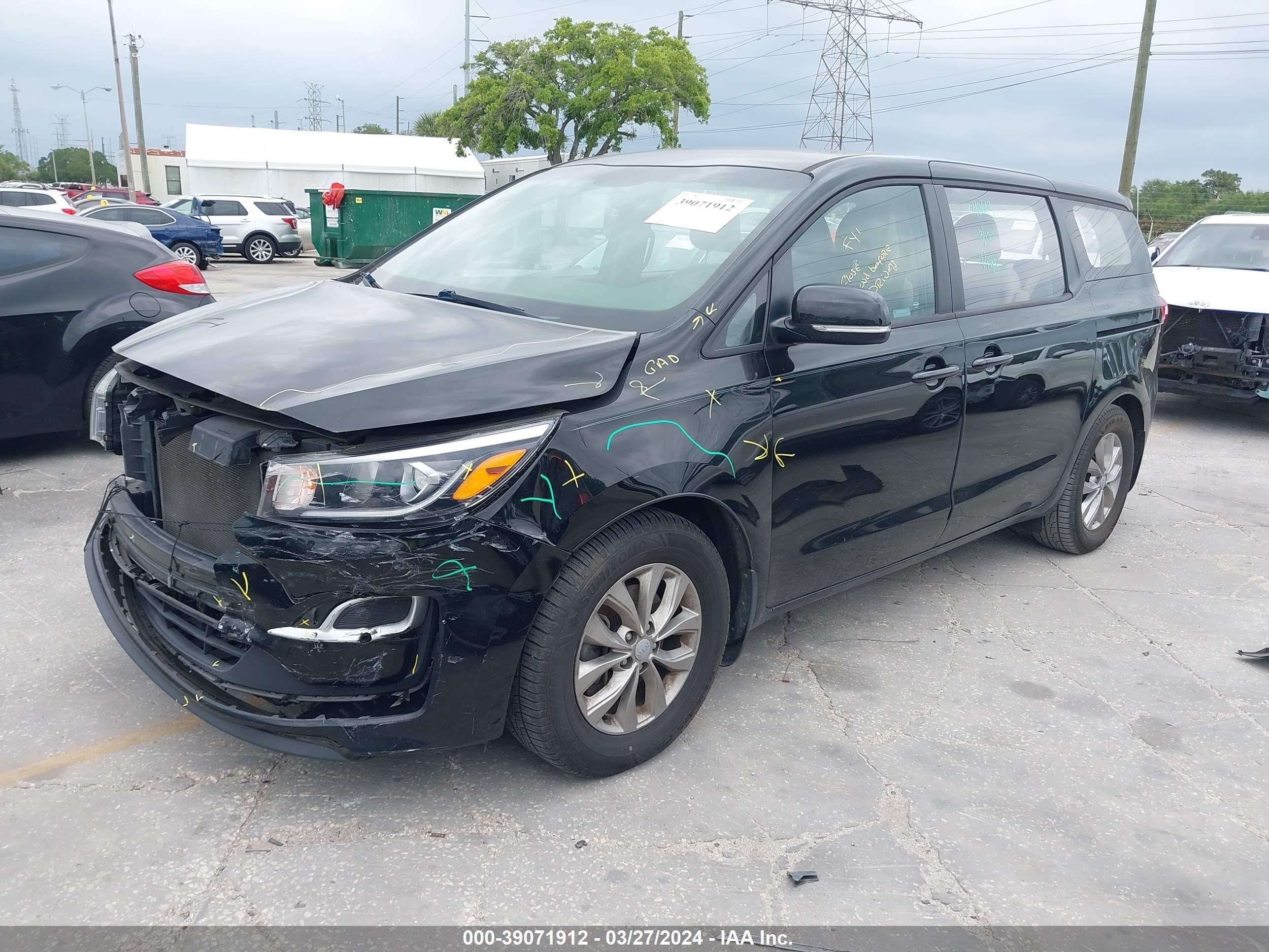 Photo 1 VIN: KNDMA5C17K6509485 - KIA SEDONA 