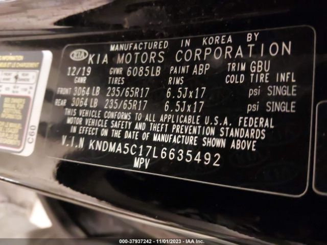 Photo 8 VIN: KNDMA5C17L6635492 - KIA SEDONA 