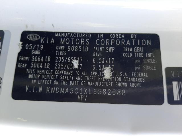 Photo 9 VIN: KNDMA5C1XL6582688 - KIA SEDONA L 