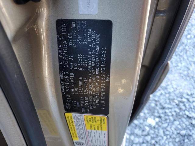 Photo 12 VIN: KNDMB133276142431 - KIA SEDONA EX 