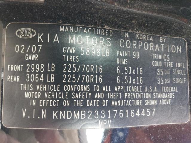 Photo 12 VIN: KNDMB233176164457 - KIA SEDONA EX 